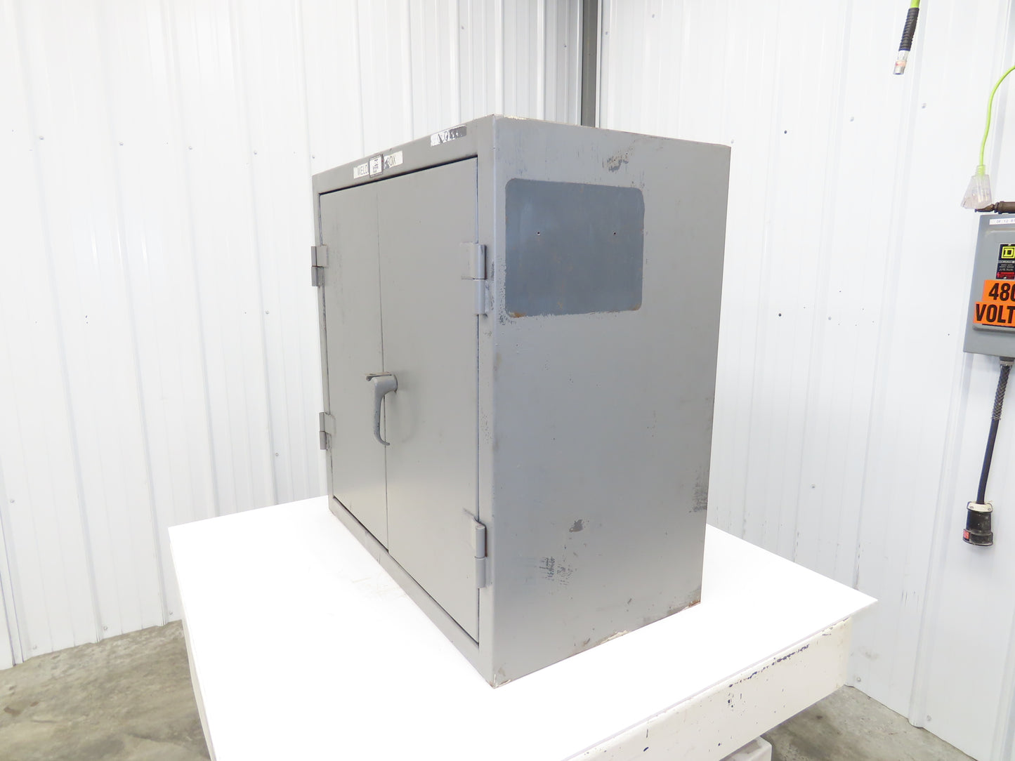 Strong Hold Extreme Duty 12 GA Counter-Height Cabinet 2 Shelf 36x20x36"