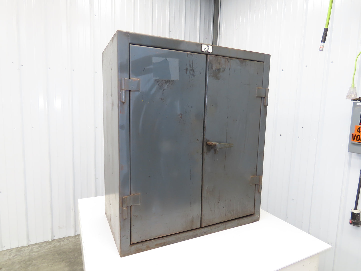 Strong Hold Extreme Duty 12 GA Counter-Height Cabinet 2 Shelf 36x20x42"