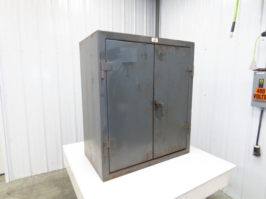 Strong Hold Extreme Duty 12 GA Counter-Height Cabinet 2 Shelf 36x20x42"