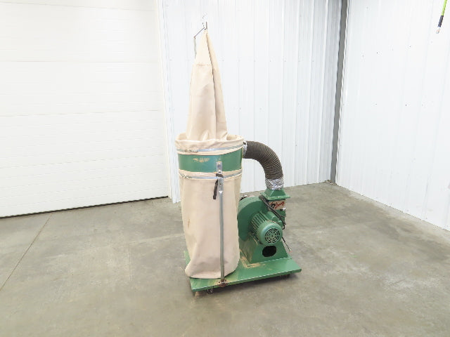 Grizzly Dust Collector 2HP Single Bag Filter 1-Phase 115/230V 24/12Amp