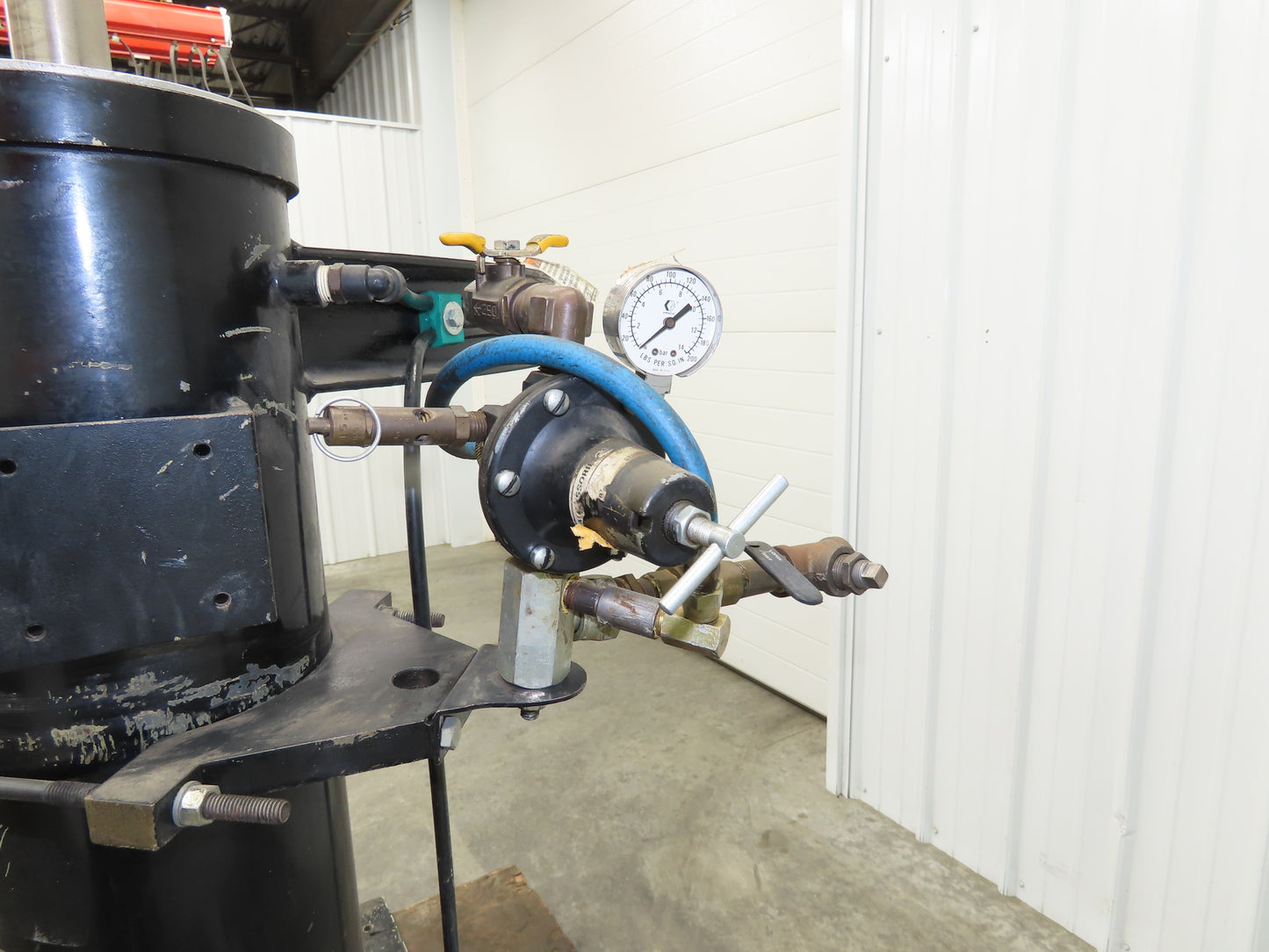 Graco Thermo-o-flow Hot Melt Drum Unloader 55 Gallon Frame & Cylinders Only