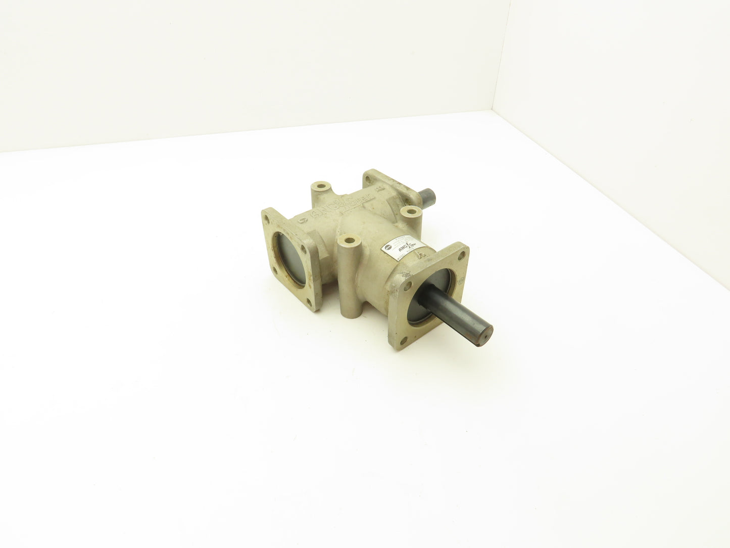 AnglGear R3570 Right Angle Gearbox Drive 1:1 Ratio 2-Way 1" Shaft