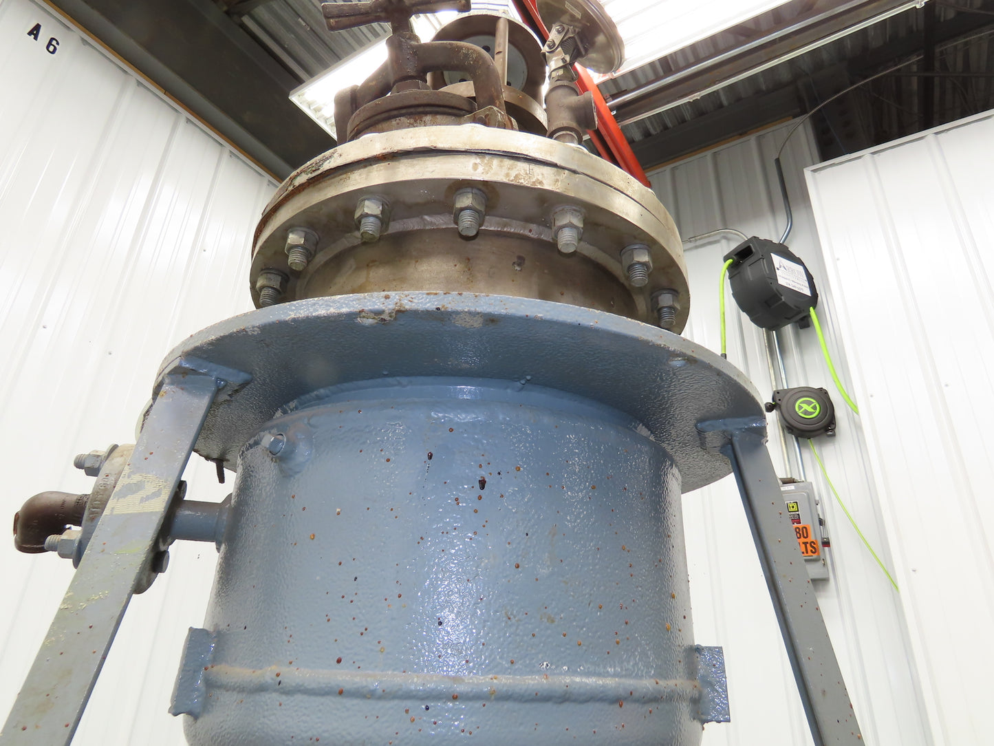 Brighton 8 Gallon Stainless Steel Pressure Kettle Vessel Air Mixer Motor Reactor