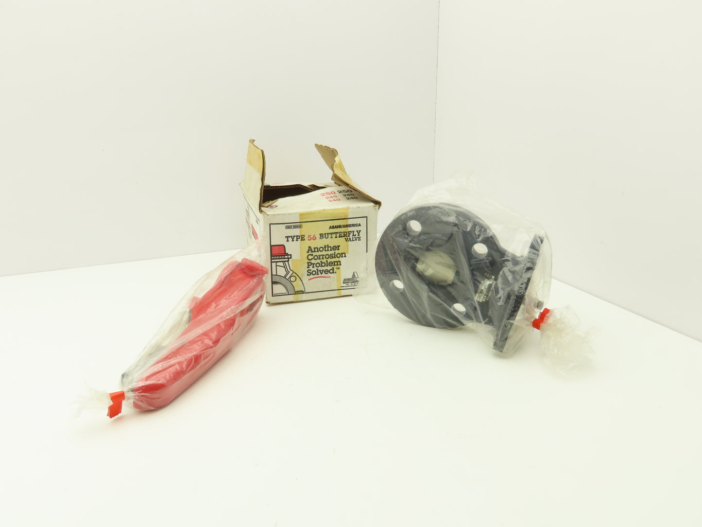 Asahi 1730020 Type 56 2" PVC/EPDM Butterfly Valve T-56 Manual Lever Operated