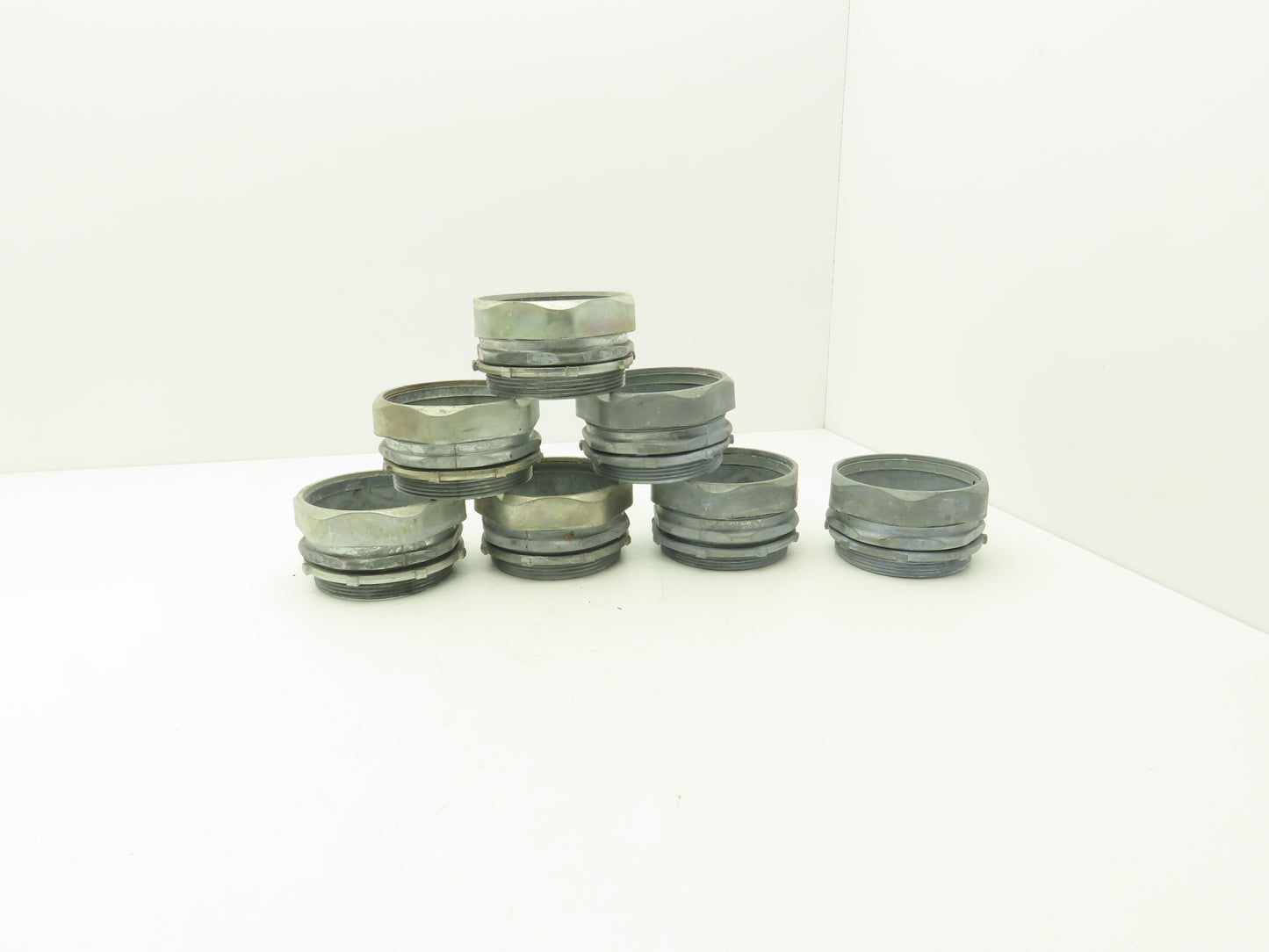 Halex 02140B EMT Conduit Compression Connector 4" Rigid/IMC Compression Lot of 7