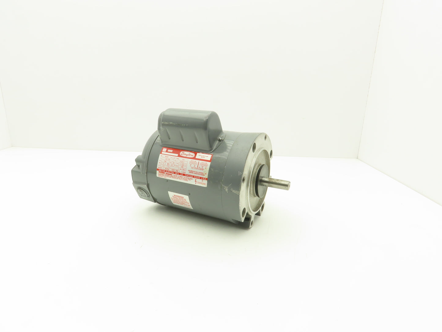 Dayton 5K340X AC Capacitor Start Motor 1/2 Hp 1725 RPM 115/230V 1Ph F56C