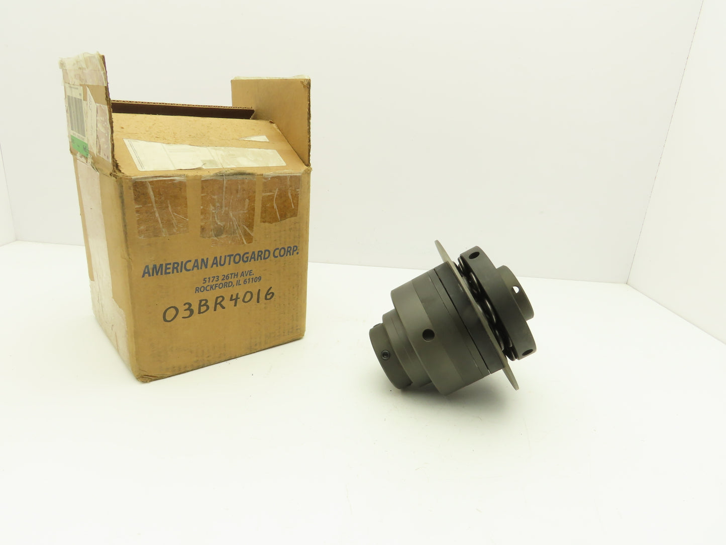 American Autogard Torque Limiter Clutch 1-15/16"Keyed Bore 7" Plate Dia *No Tag*