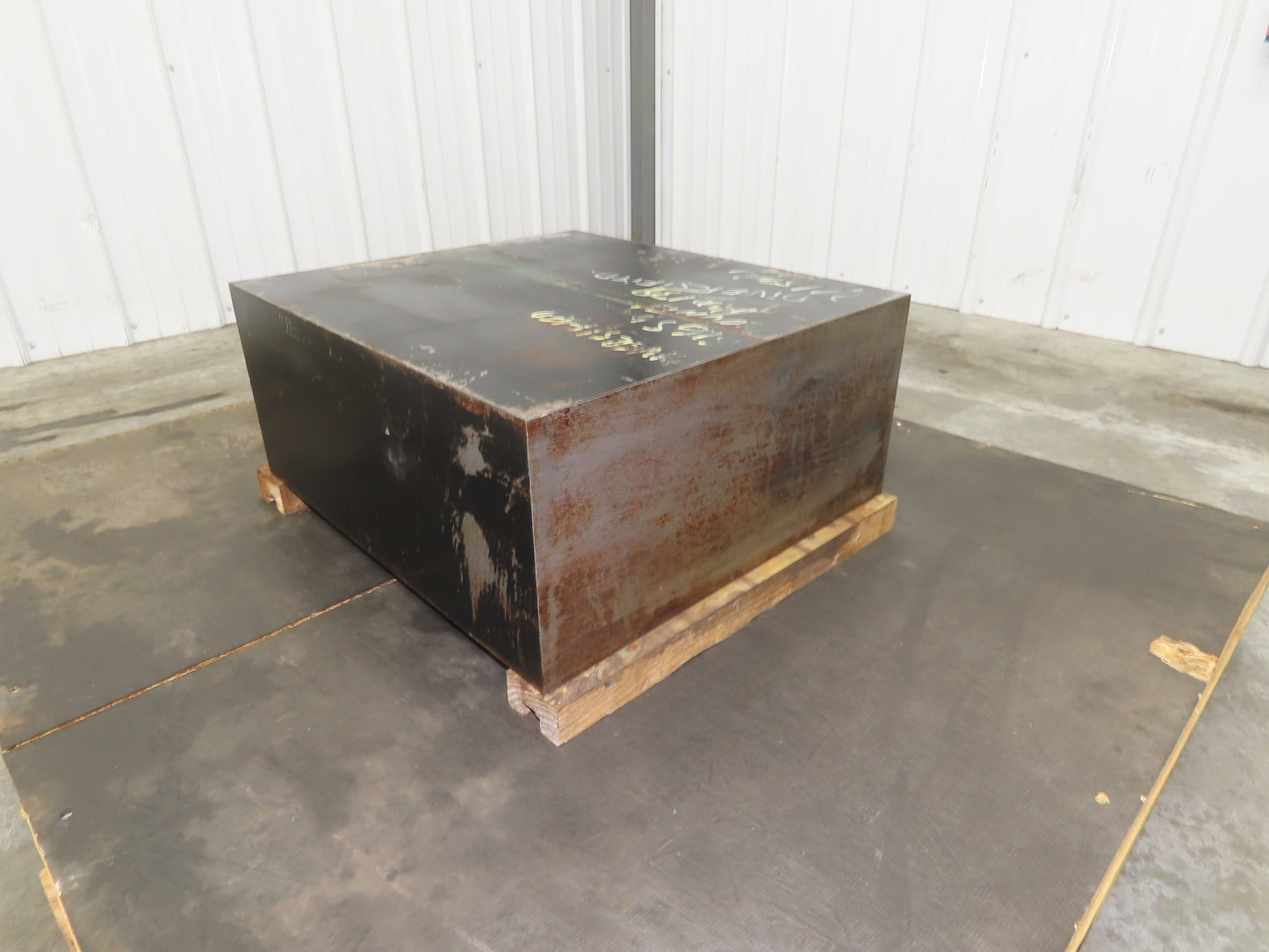 Uddeholm Tool Steel Stock Rectangle Block 8.62"H x 18.25"W x 20.25" 900Lbs