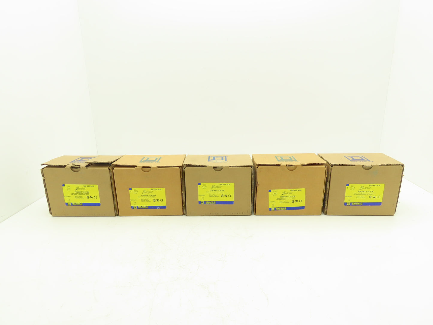 Fleetguard 9001AEQ3438 Seriplex One Hole Pushbutton Pendant Station Lot of 5