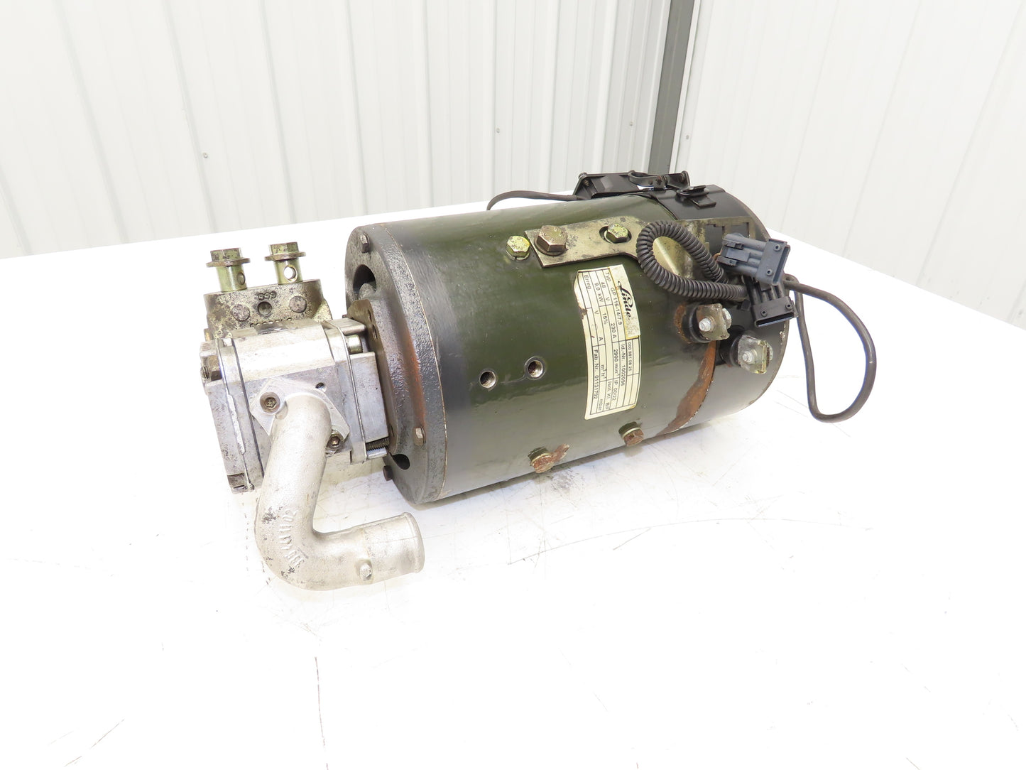 Linde GP1161479 Forklift Hydraulic Pump Motor 48VDC Removed From E18C-02