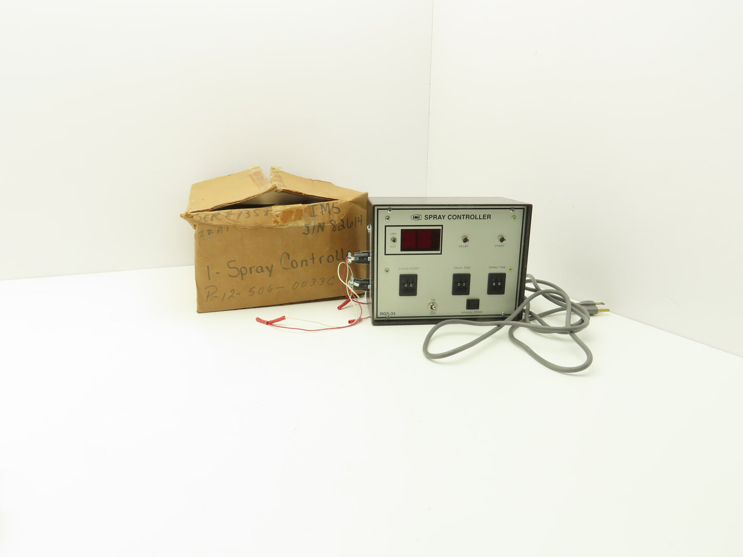 IMS RGS-33 Spray Controller 2 Solenoid Output Cycle Count 120V