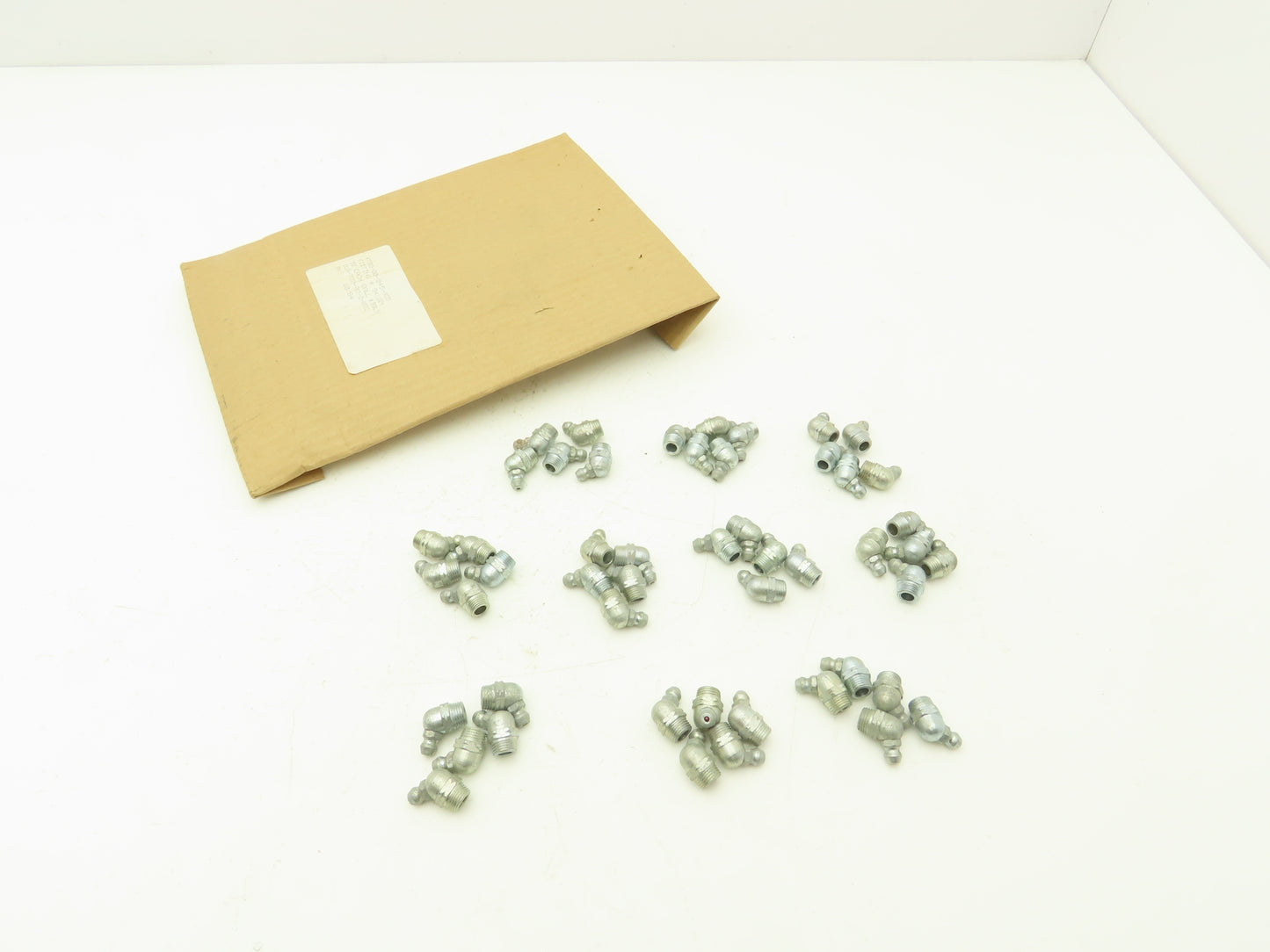 Angled Grease Zerk Fitting 1/8"NPT 30 Degree Lot of 50