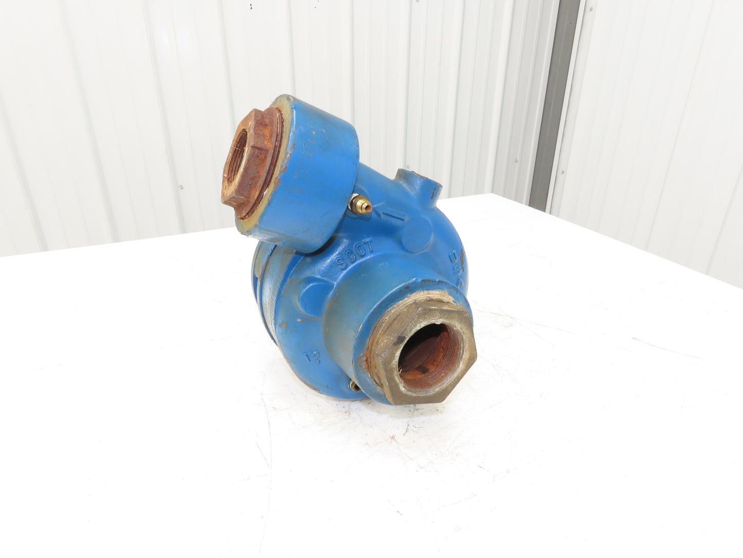 Scot Model 15 Cast Iron Motor Pump End 3x3" No Motor 6" Impeller for Rebuild