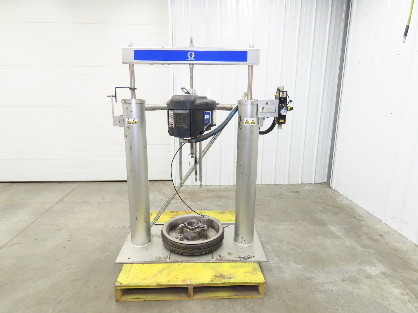 Graco CM2L7A Check Mate NXT C68 200cc Air Motor 68:1 Ratio Drum Unloader No Pump