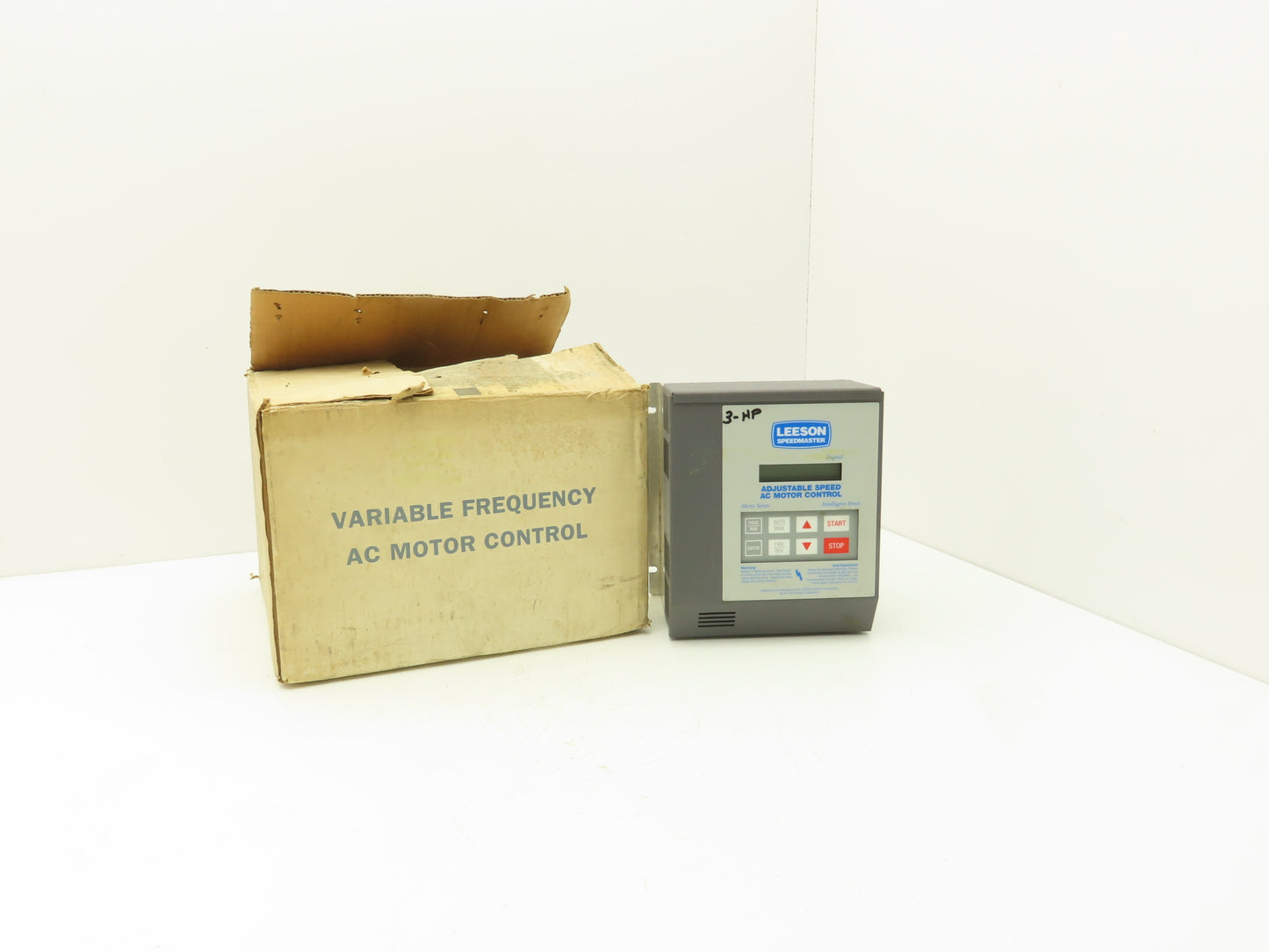 Leeson 174922 Speedmaster Adjustable Speed AC Motor Control VFD 3Hp 460V 3PH