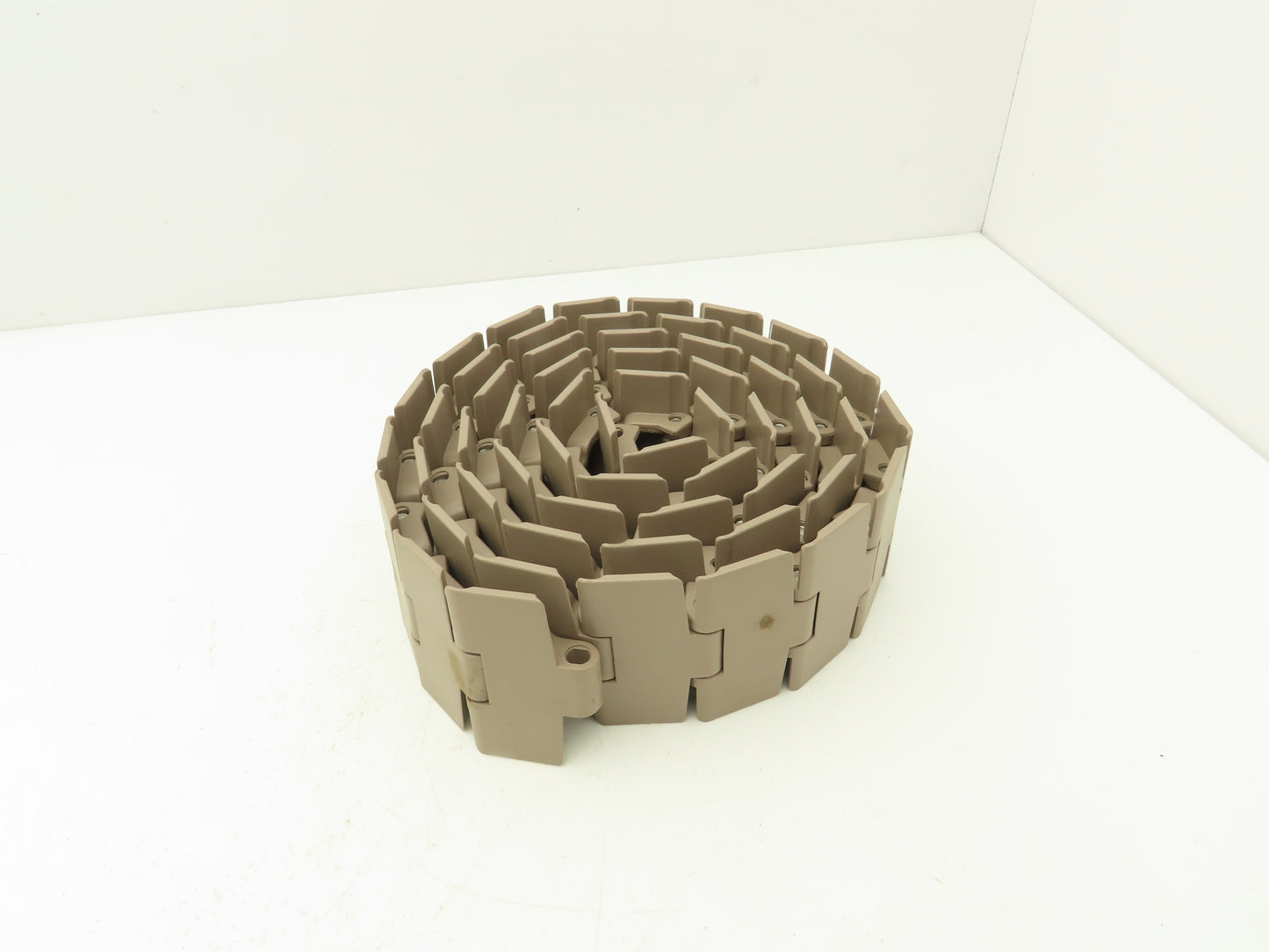 System Plast Flexon 880-K325 3.25" TableTop Chain Plastic Flex Conveyor Belt 7'L