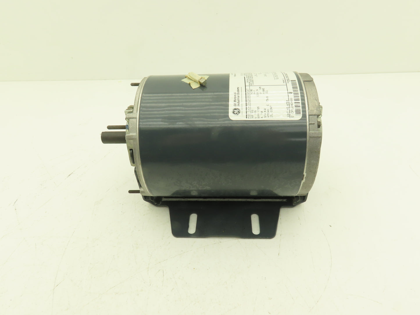 General Electric 5KH39QN9698AT AC Motor 1/2 Hp 1725 RPM 115V 1Ph Shaft 1/2"