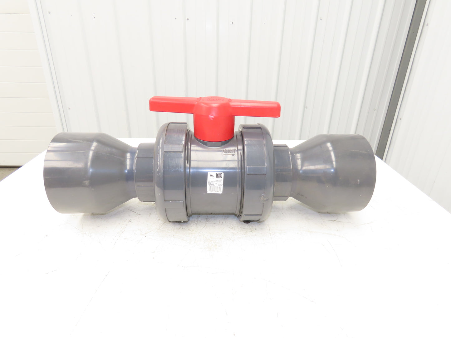 Spears 2322-060 6" Union Ball Valve PVC EPDM Venturi Socket Ends 150psi