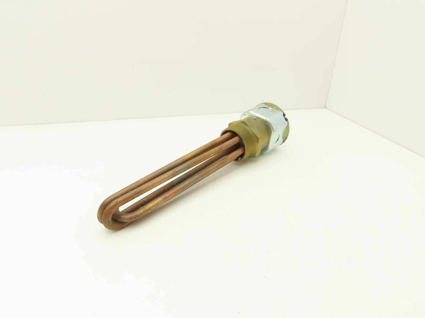 Indeeco 714LC1275 12" Immersion Heater 1500W 208V 1PH 2.5"NPT Screw Plug