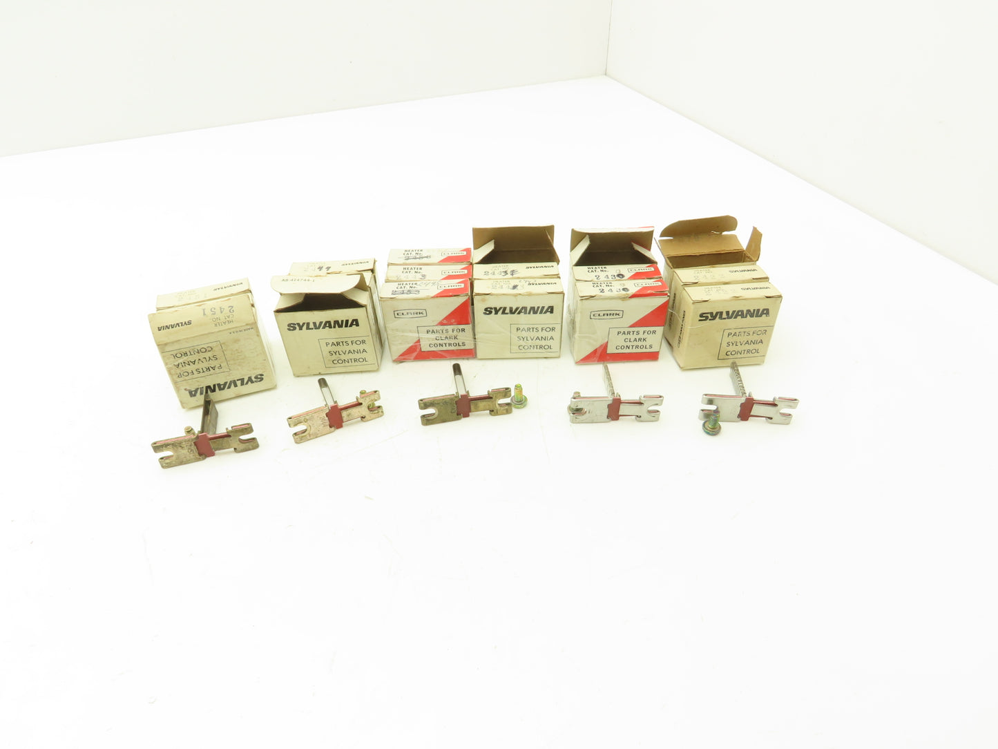 Sylvania Clark Overload Heater Element 6 Sets of 3pcs 2422 2430 2443 2444 2451