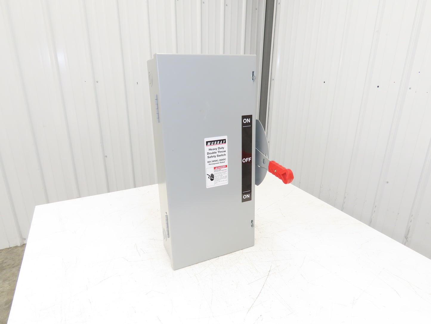 Siemens Murray Double Throw Disconnect Switch Manual Transfer 60A 240V 1Ph
