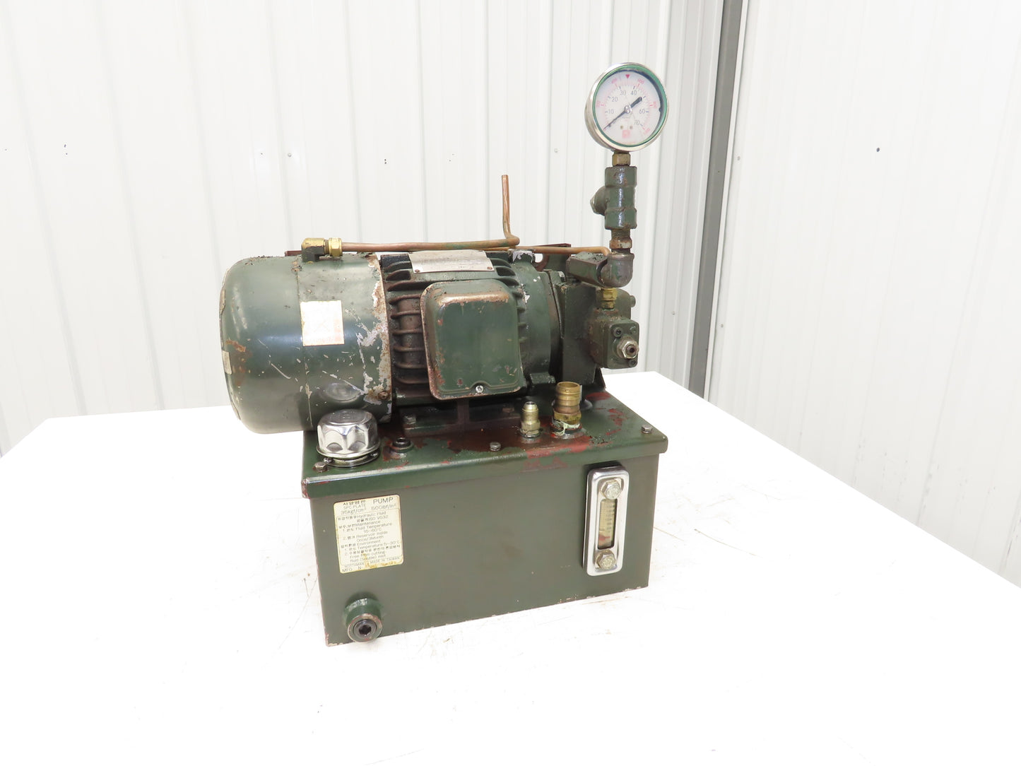 Northman VPVC-F12-A2-10 Hydraulic Power Unit 1/2Hp 3.2GPM 500PSI 2.5G Tank 200V
