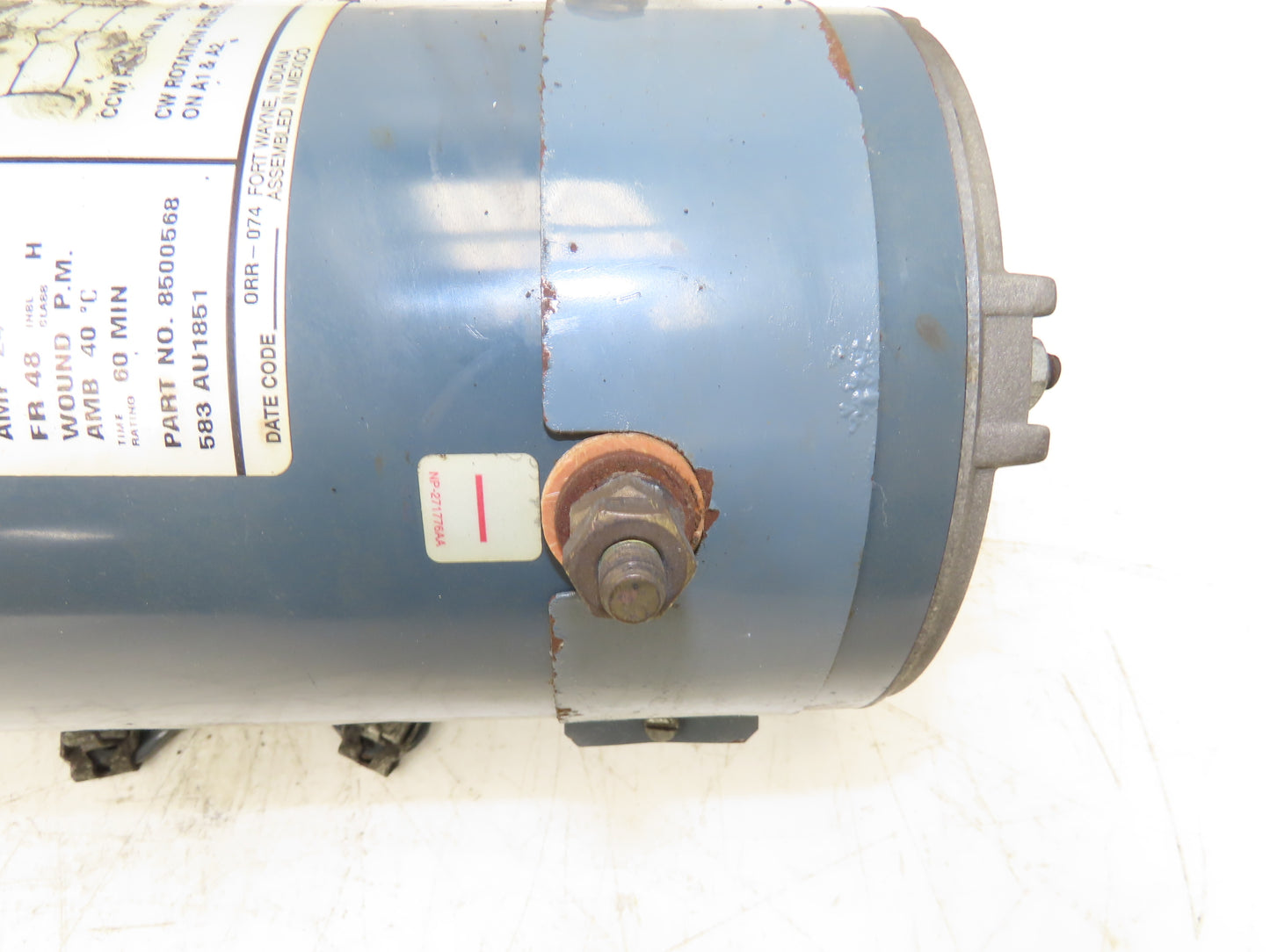 Yale 5BPA48PBF3B Forklift Hydraulic Power Steering Pump & Motor Off ERC080