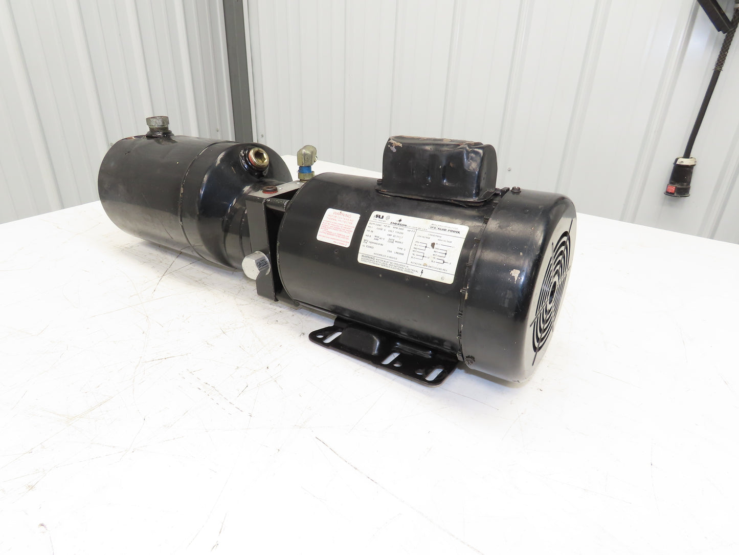 SPX P12C17S41K7XN11KH Hydraulic Power Unit 1Gal Tank 1GPM 2000 PSI 115/230V 1PH