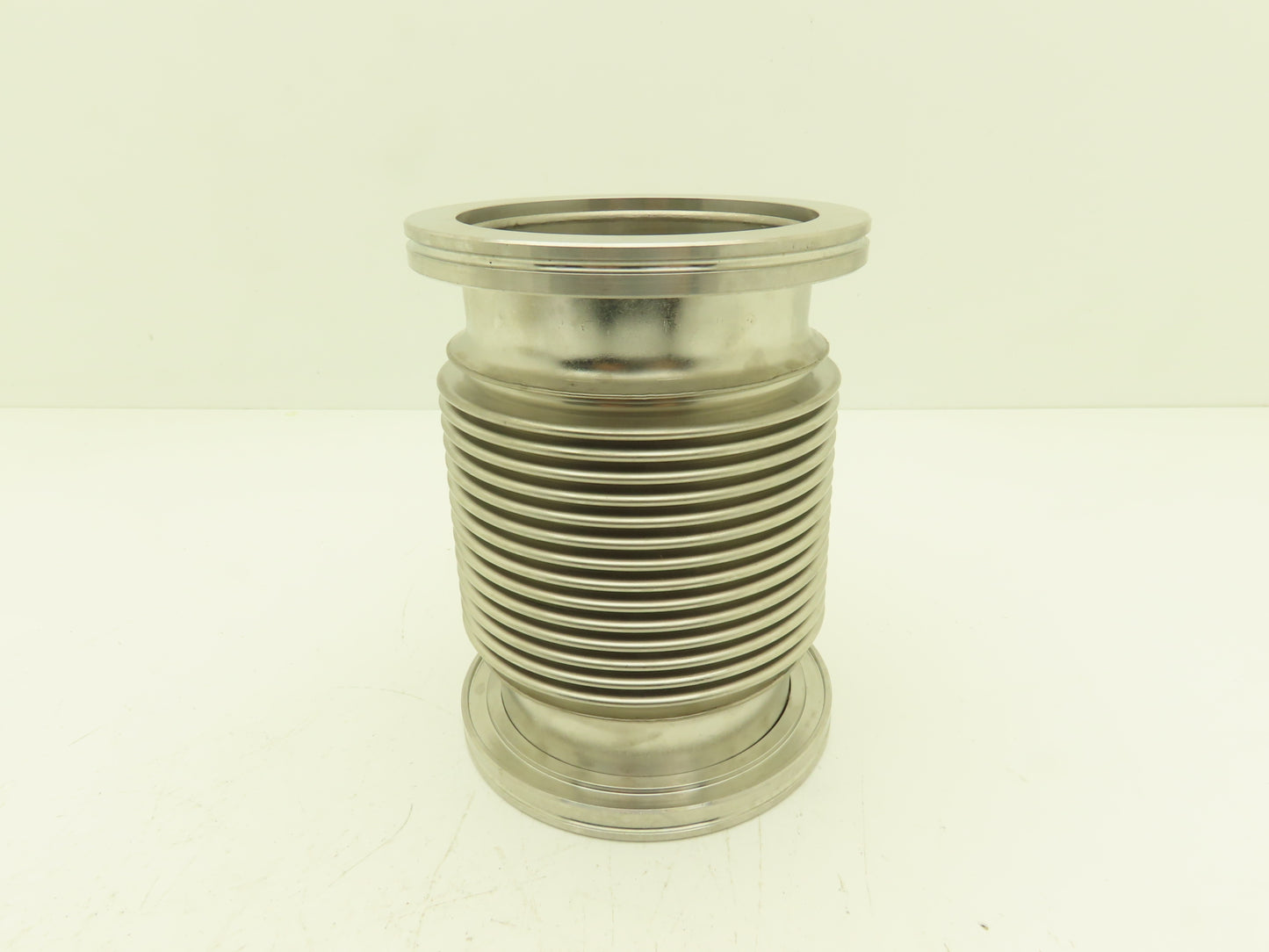Pfeiffer 2FC-ISO-400-4 ISO-K Flexible Coupling Bellows 4"ID 7"Length 5"OD-Flange
