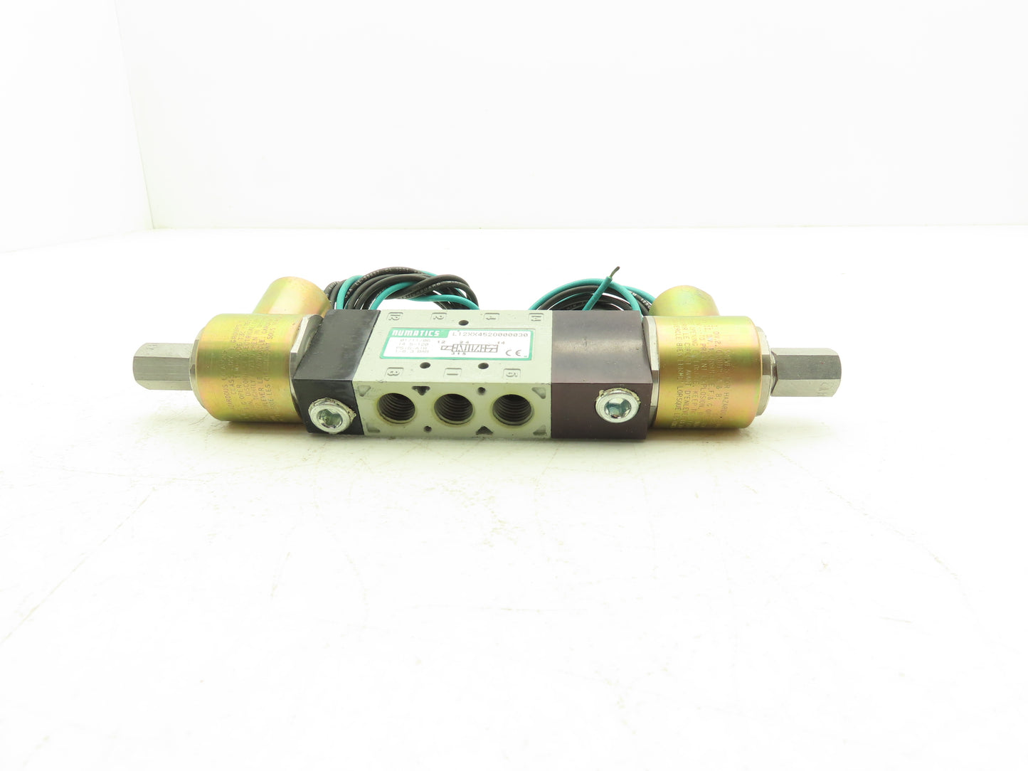 Numatics L12XX452O000030 Pneumatic Solenoid Directional Valve 14.5-120 PSIG Air