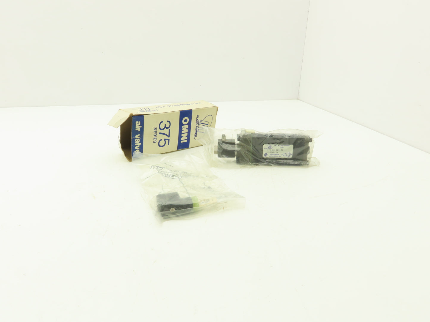 ISI Fluid Power 375-02-081-82 Pneumatic Directional Solenoid Air Valve 120V Coil
