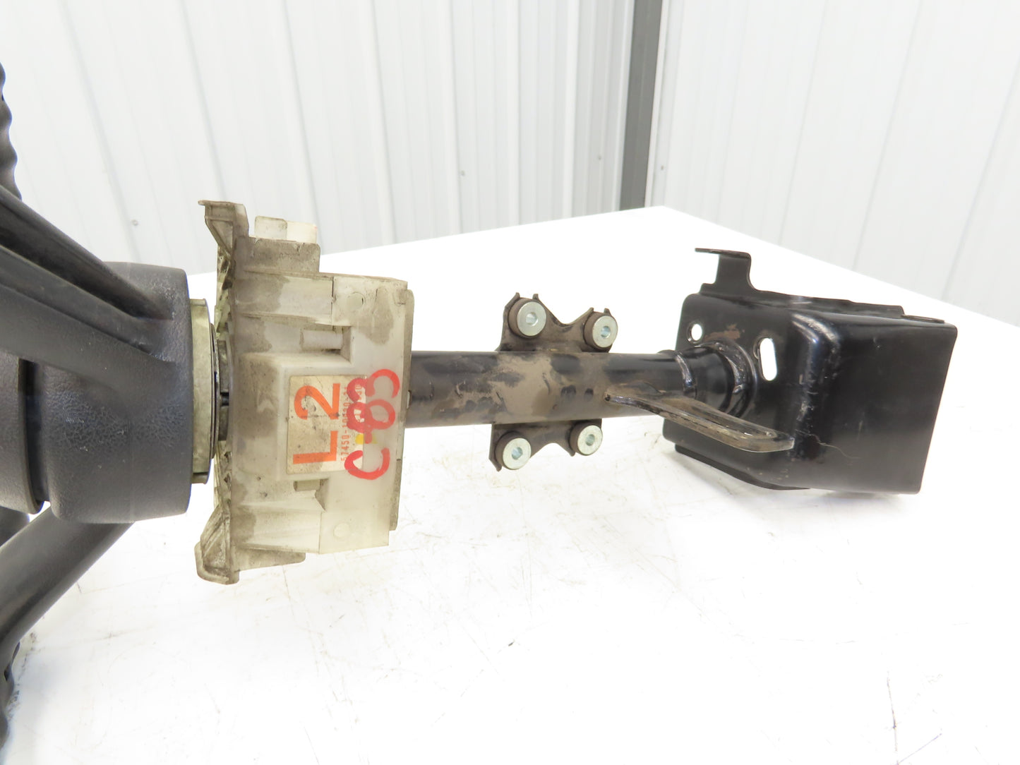 Toyota Electric Forklift Steering Wheel & Column Removed From 7FBCU25