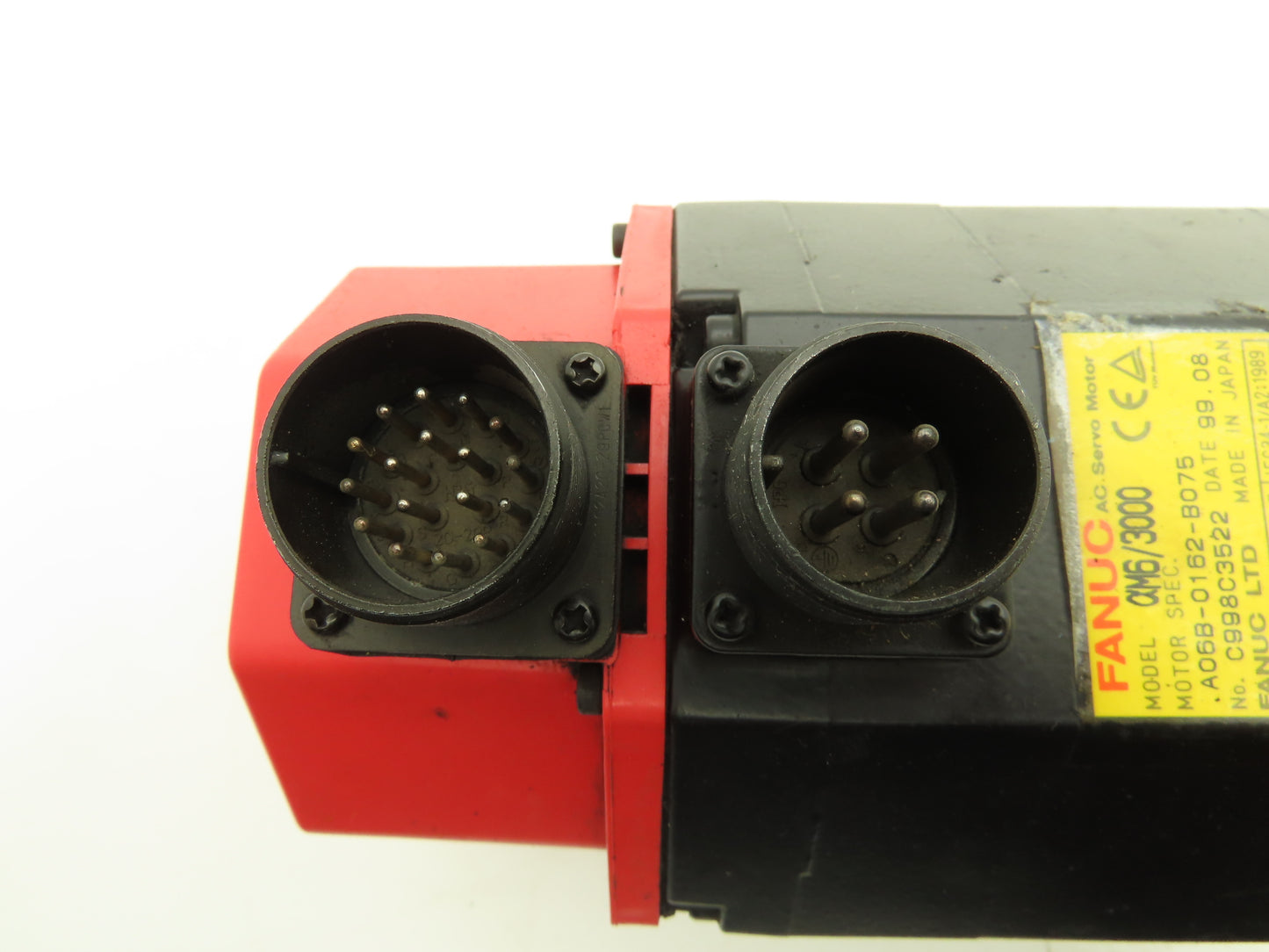 Fanuc A06B-0162-B075 AC Servo Motor 1.4 kW 3000RPM A860-0360-V501 Pulse Coder