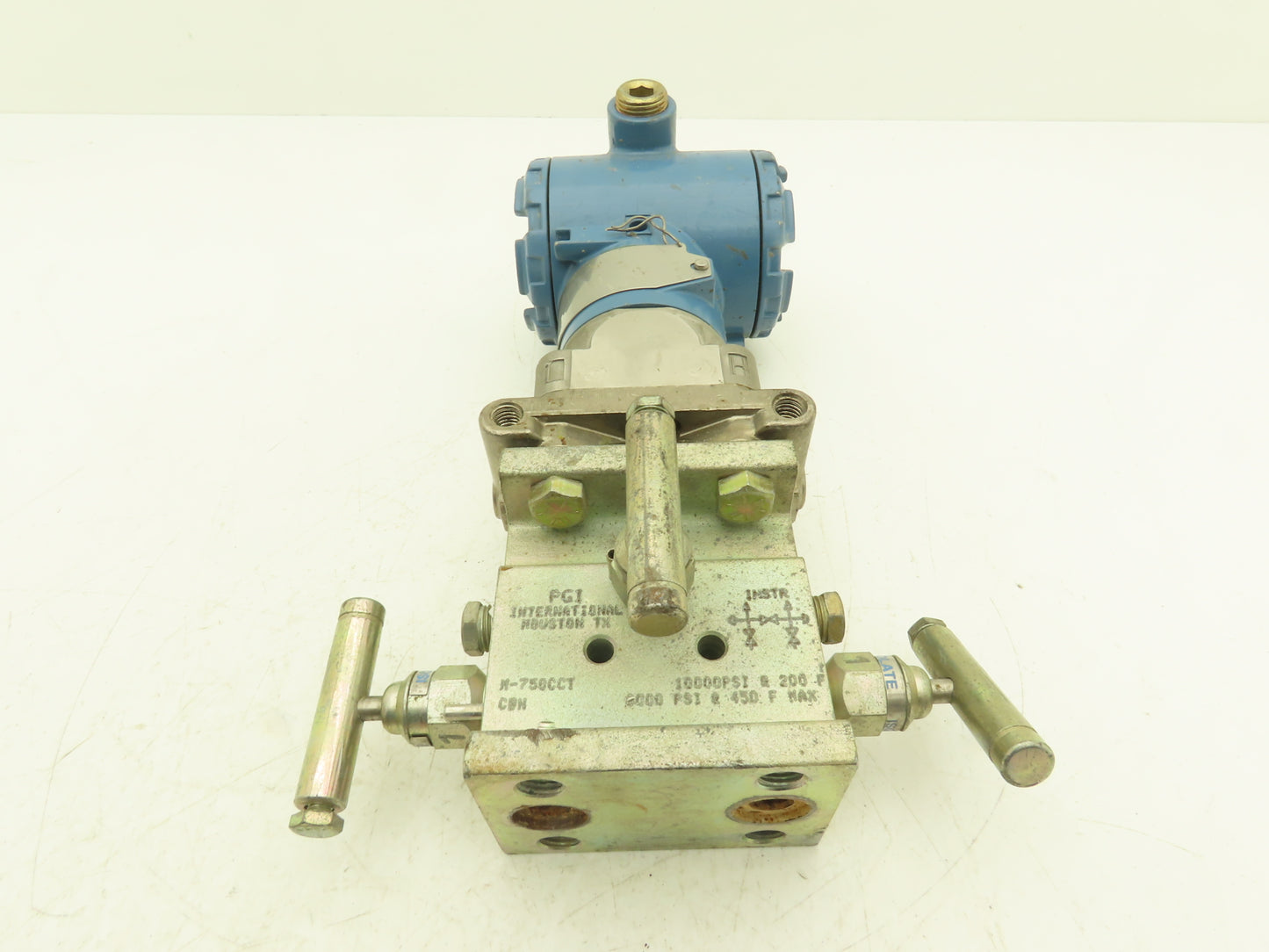 Rosemount 3051CD2A22A1AB4 Pressure Transmitter 0-250" H20 3626 PSI 10-55VDC