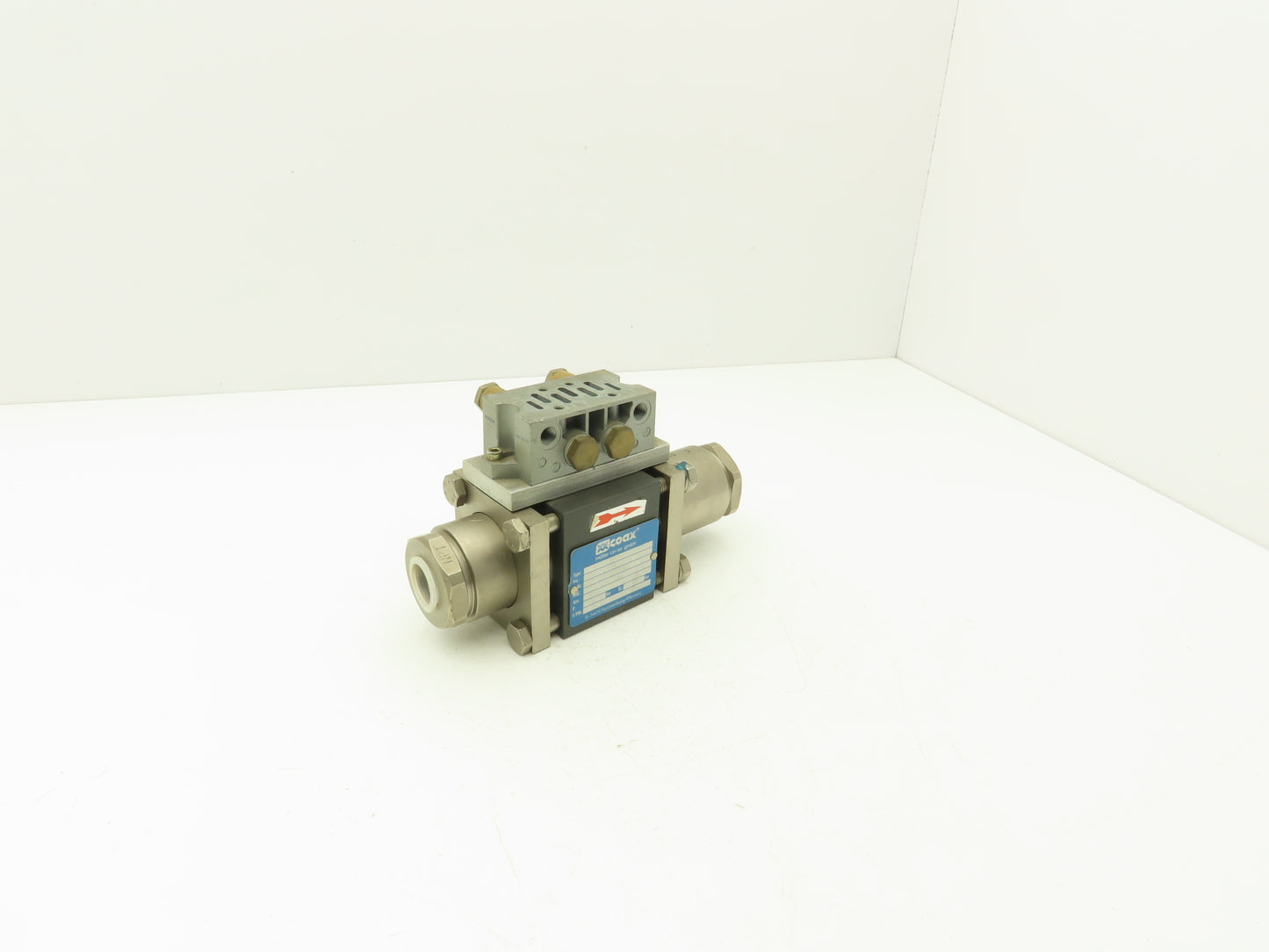 Coax VMK 20 NC Pneumatic Coaxial Valve 2/2-Way Normally Closed 3/4"NPT Steel