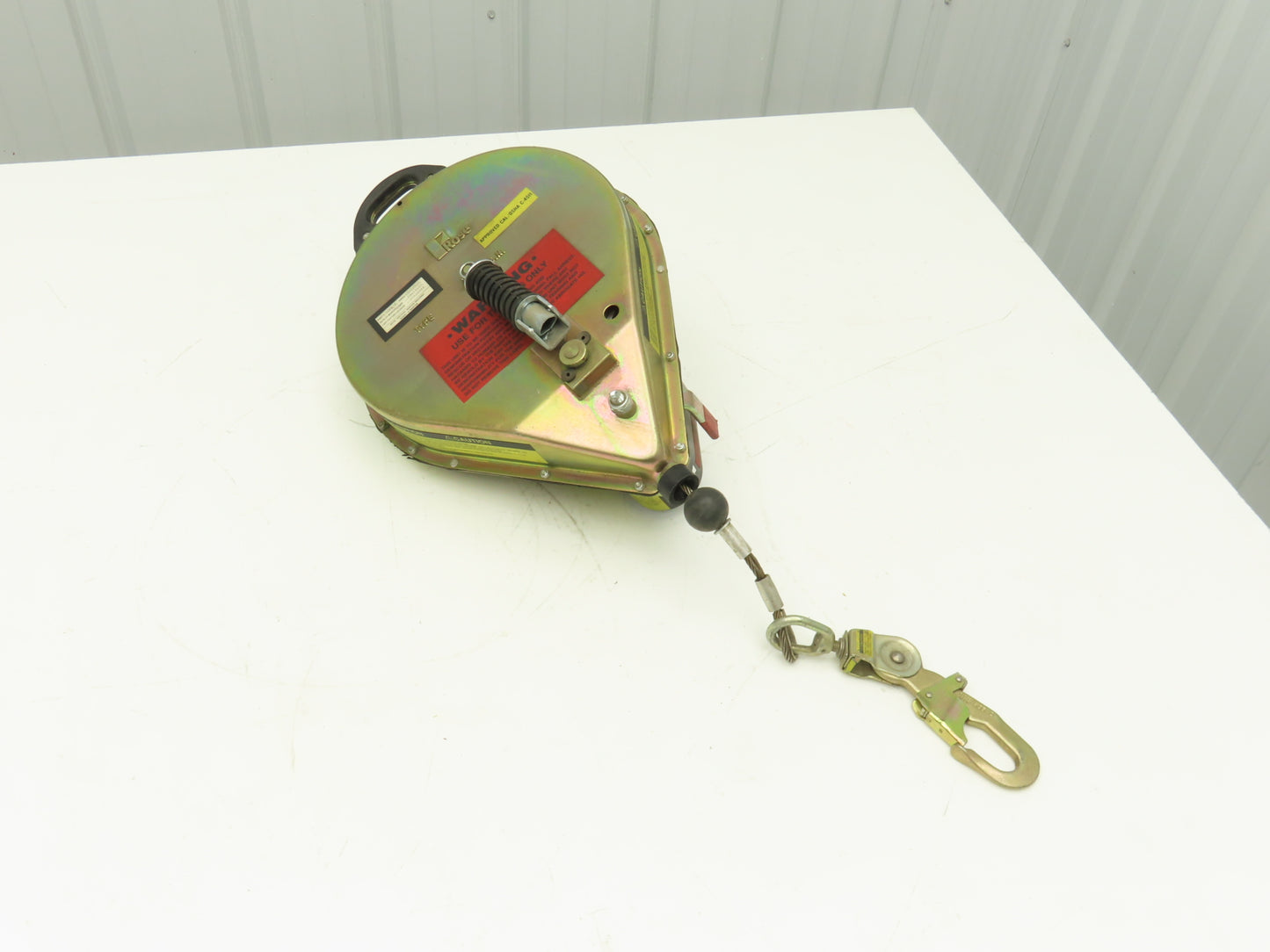 Rose 506628 Dynevac Self Retracting Fall Safety Lifeline Trainer *Read