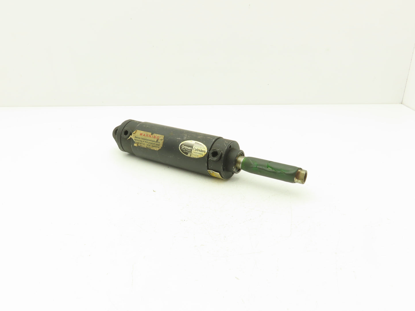 Ortman Model D Round Pneumatic Air Cylinder 2"Bore 3"Stroke Clevis Mount 150psi