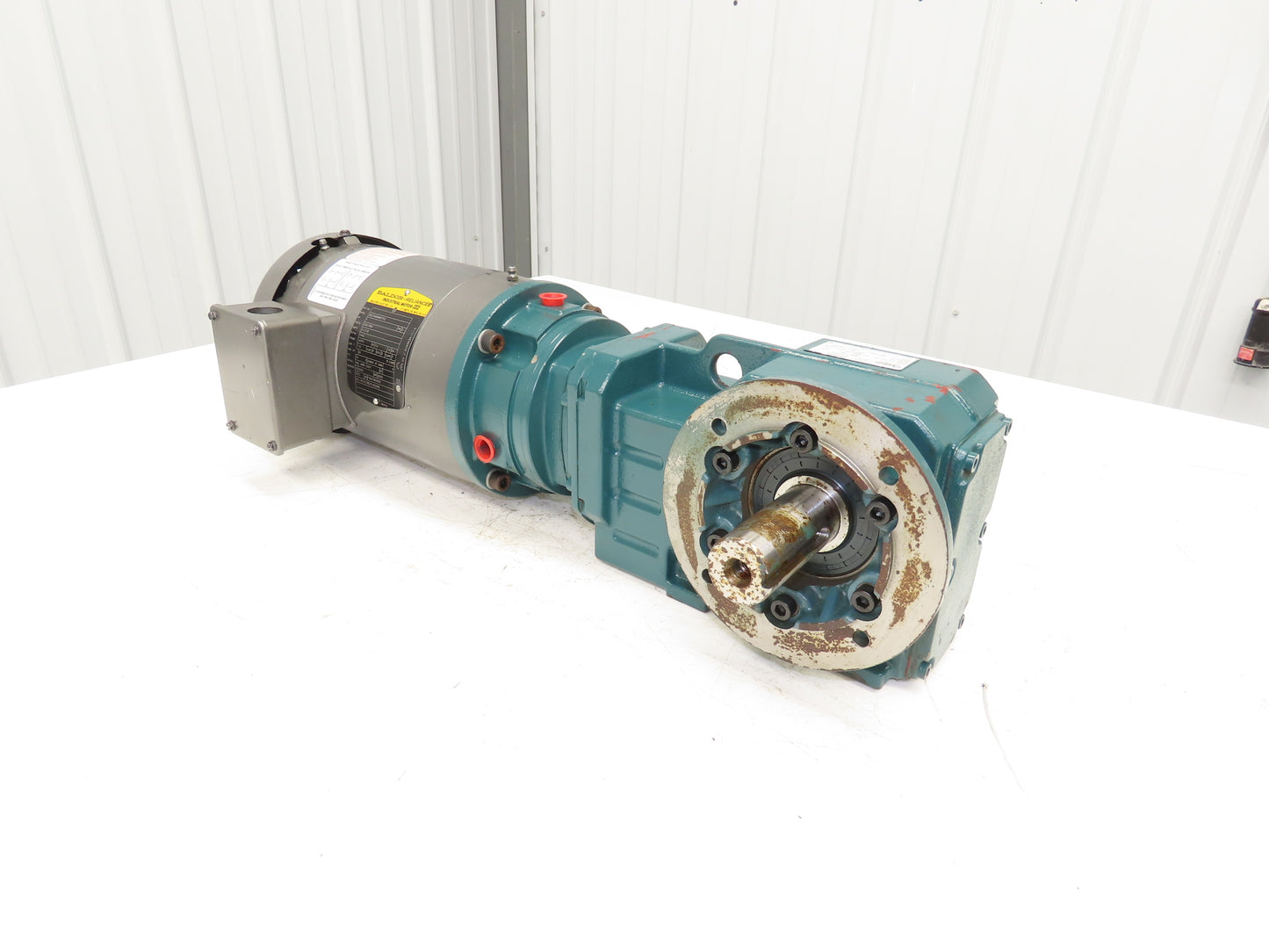 Dodge Quantis BF383CN140TC Gearbox 21.8 Reducer 66rpm 1Hp 140TC 3PH Gearmotor