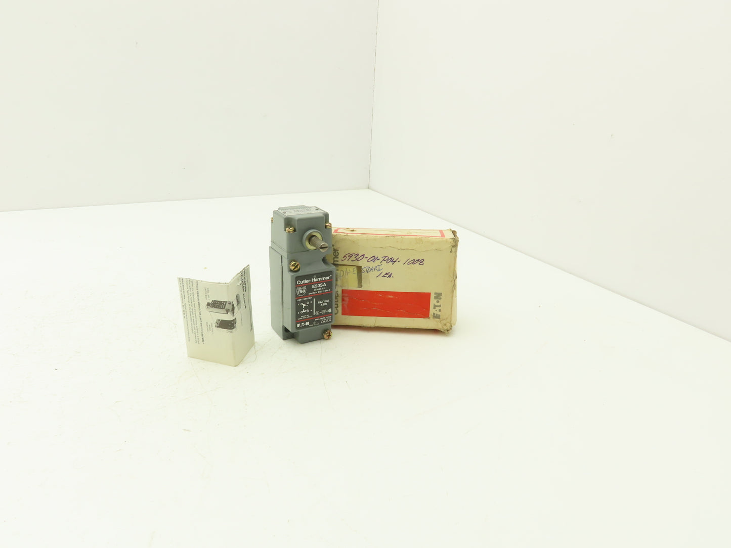 Cutler Hammer E50SA Limit Switch Interchange E50 Series A2 5° Pretravel Head