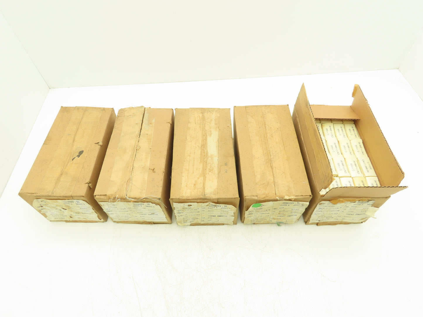 Kearney #421-82 SQUEEZON Aluminum Compression Overhead Tap Connector Lot of 250