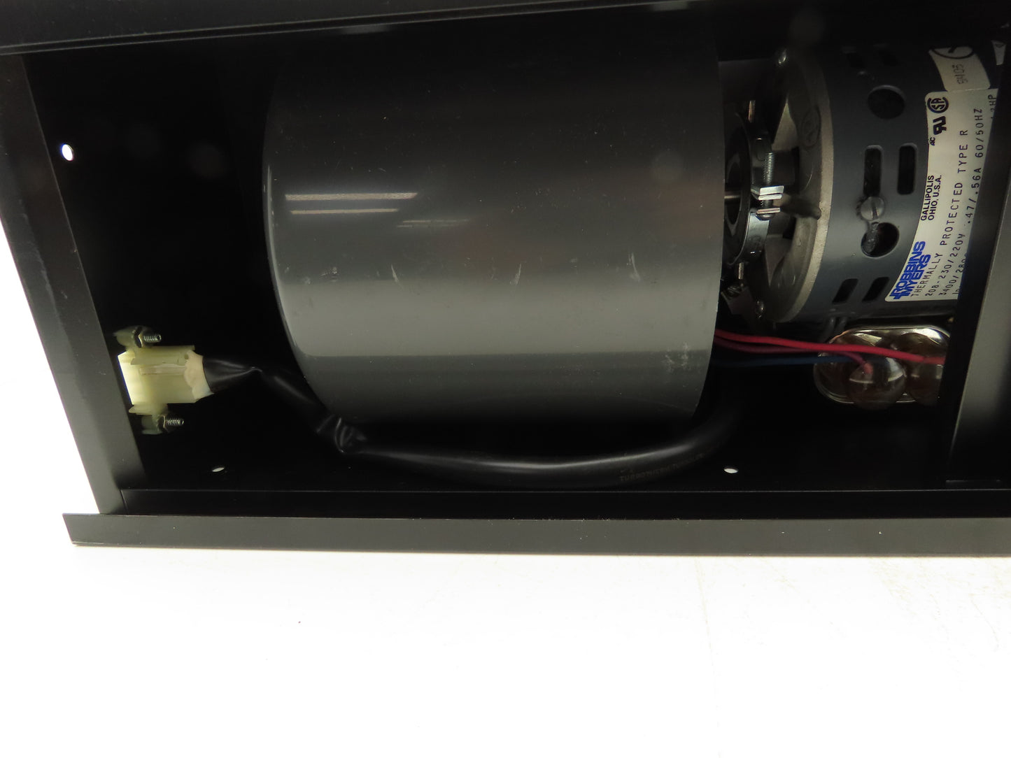 Dual 3" Squirrel Cage Blower 25" Width x 6" Height 208-230V AC 60Hz 3400RPM