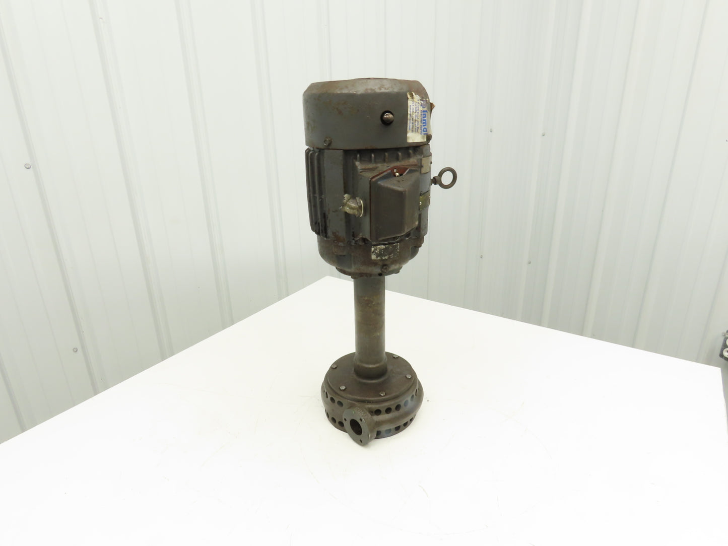 Cast Iron Vertical Centrifugal Immersion Pump 460V 3PH Motor *No Tag*