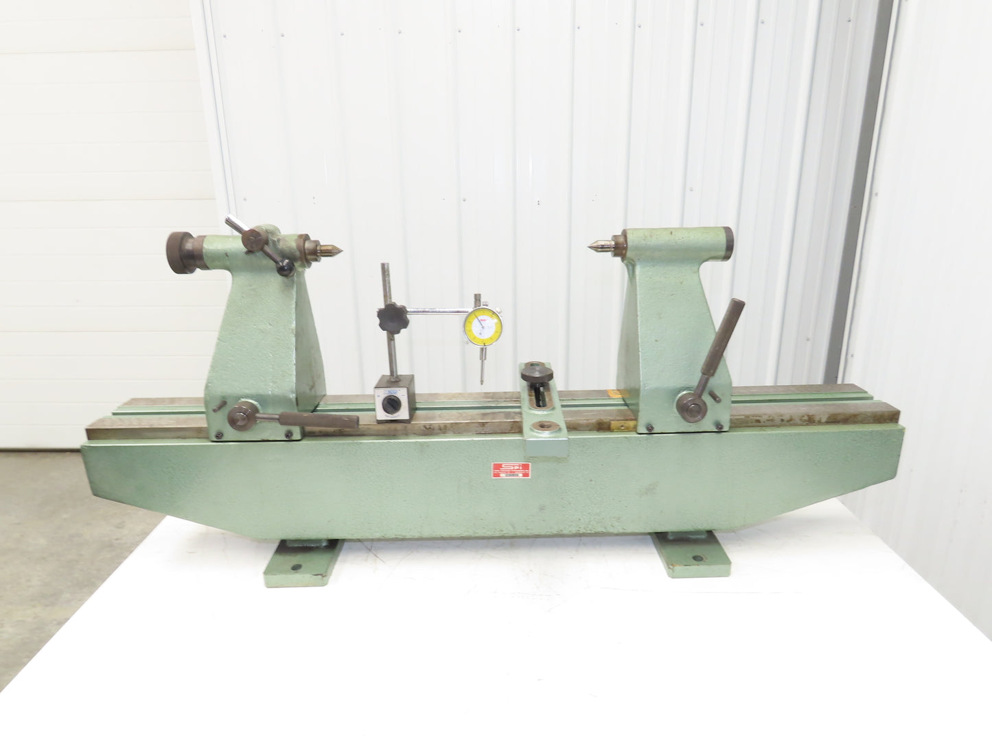 SPI 30-711-6 Swiss Precision Instruments Bench Center Inspection Tool 9" Swing