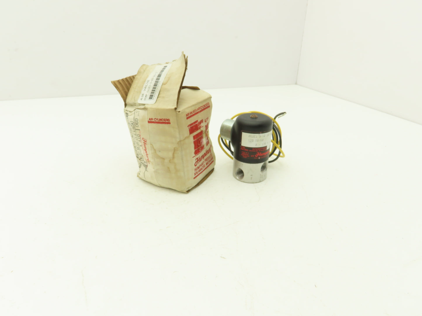 Humphrey 062E1-3-10-20-36 Solenoid Valve 0-125psi 1/4" NPT 120V Continuous Coil