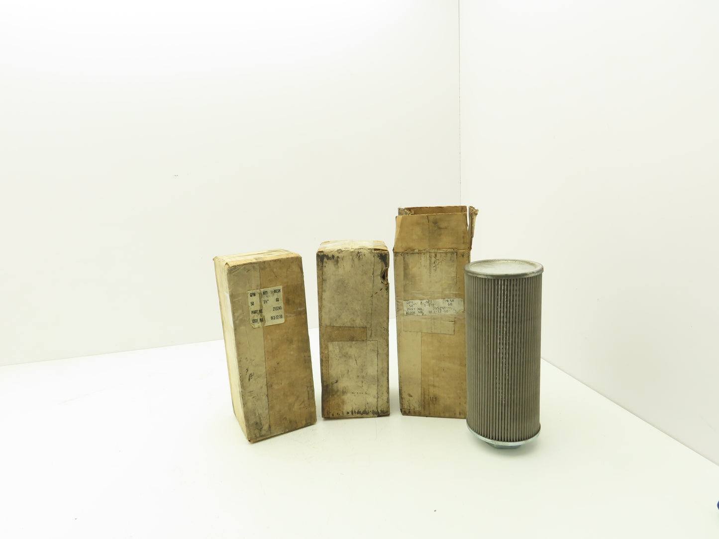 Vickers 0F3-12-10 215241 Hydraulic Strainer Filter 60 Mesh 1.5"NPT LOT OF 3