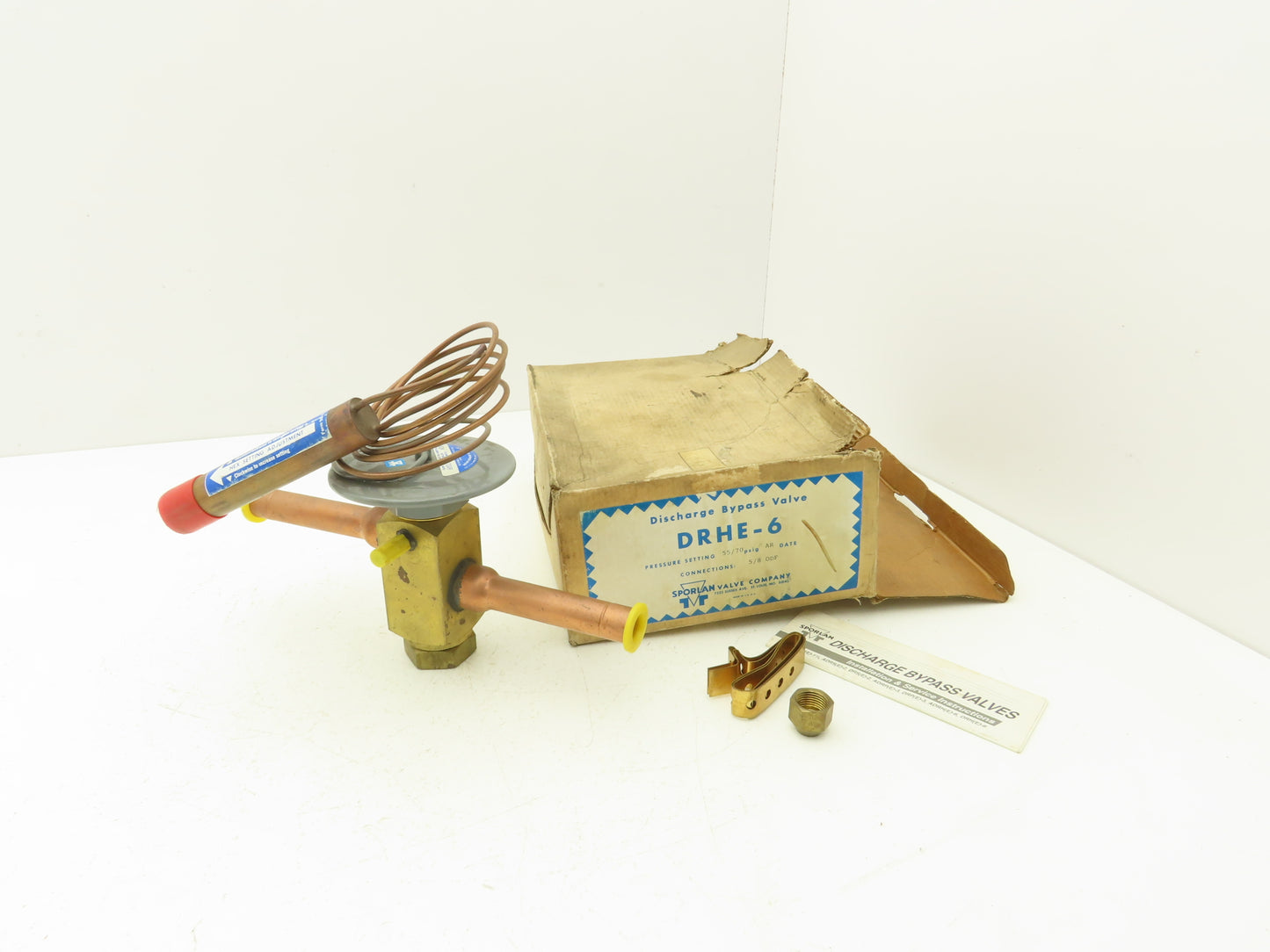 Sporlan DRHE-6 Discharge Bypass Valve 55/70 PSIG