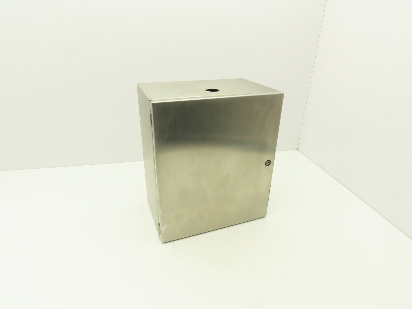 Hoffman L-HC353020SS Stainless Steel Enclosure 14 x 12 x 8" Has Holes Top & Btm