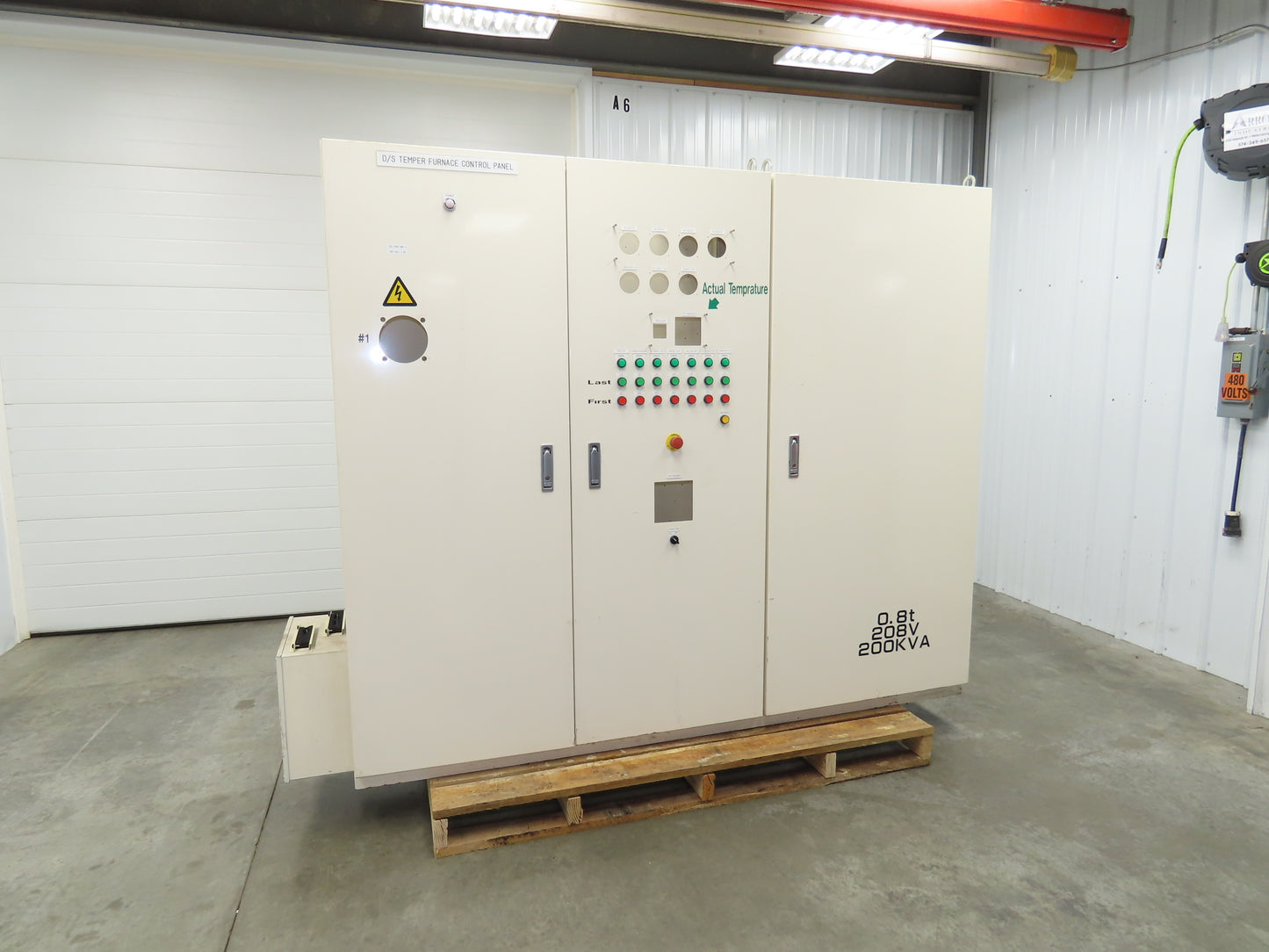 3 Door Freestanding Electrical Enclosure 1900x2300x500mm 75x90x20"