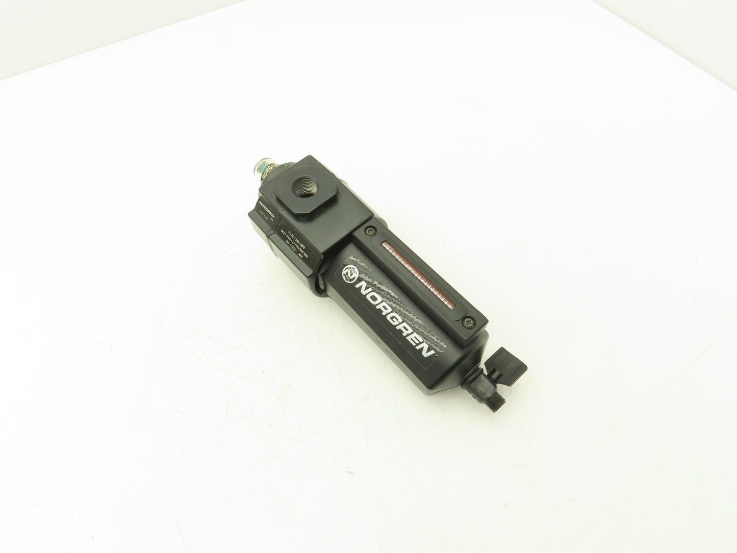 Norgren F74C-3AD-QD0 Pneumatic Air Line Filter 3/8"PTF 250PSI Drain Valve