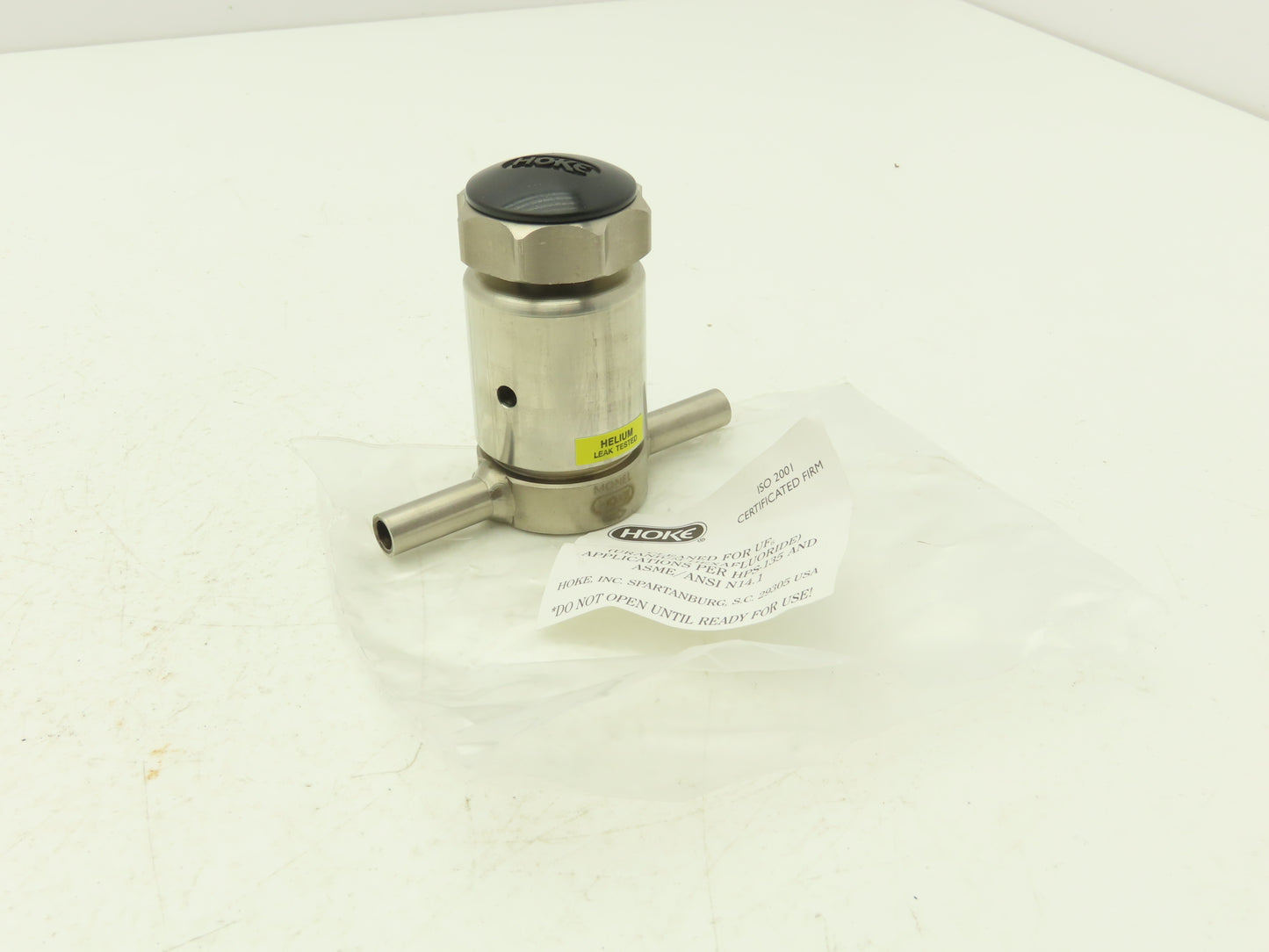 Hoke Valves 4618N4MHPS-135 Stainless 2-Way Diaphragm Valve 300psi